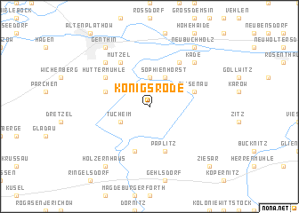 map of Königsrode