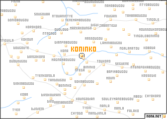 map of Koninko