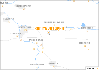 map of Koniyevatovka