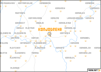 map of Kon Jơdreh (1)