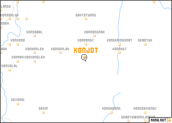 map of Kon Jôt