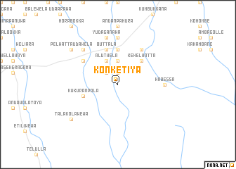 map of Konketiya