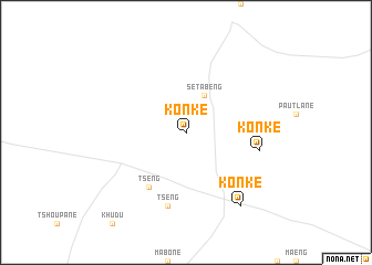 map of Konke