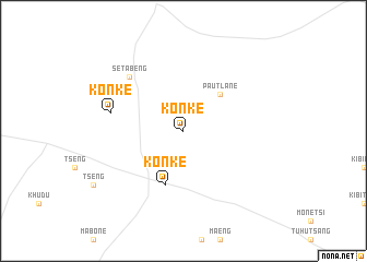 map of Konke