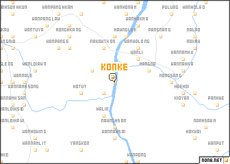 map of Konke