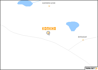 map of Konkha