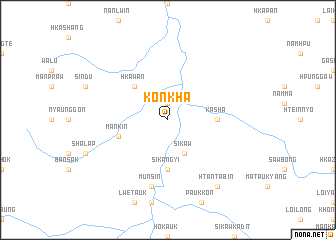 map of Konkha