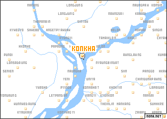 map of Konkha