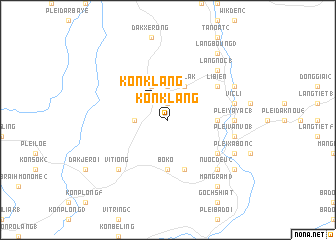 map of Kon Klang