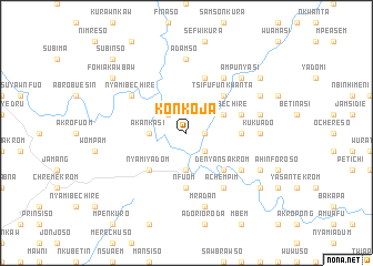 map of Konkoja