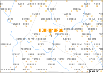 map of Konkombadu