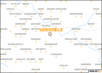 map of Konkonbilo