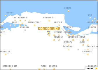 map of Kon Kon Pihe