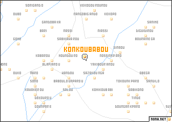 map of Konkoubabou