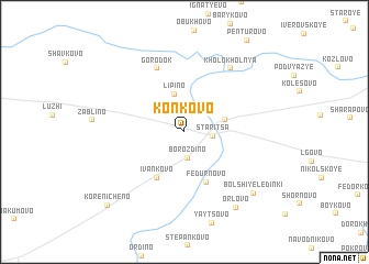 map of Kon\