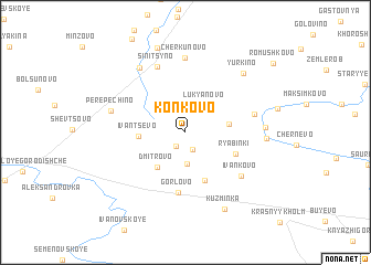 map of Kon\