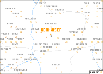 map of Konkwisen