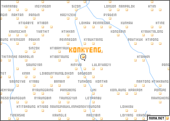 map of Konkyeng