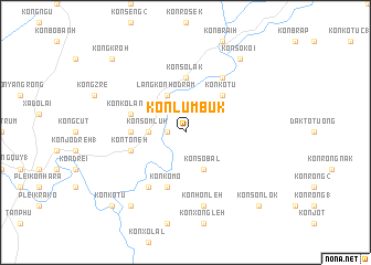 map of Kon Lum Buk