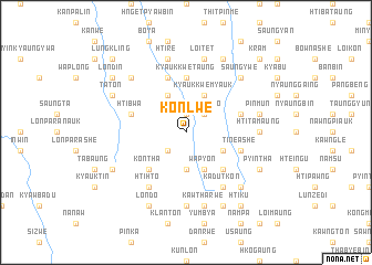 map of Konlwe
