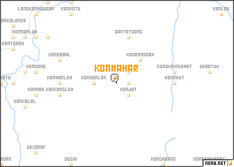 map of Kon Mahar