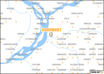 map of Kon-mahat