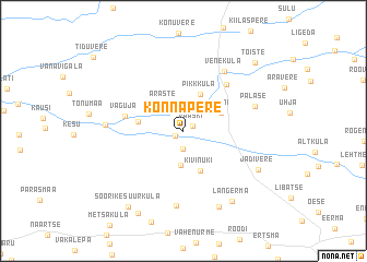 map of Konnapere