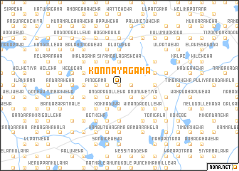 map of Konnayagama