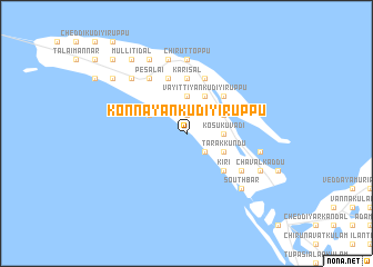 map of Konnayankudiyiruppu