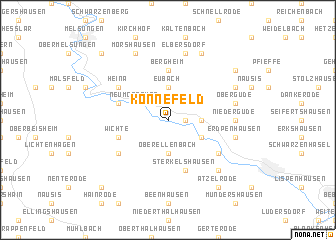 map of Konnefeld