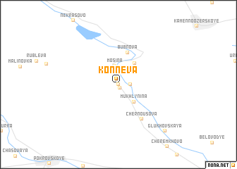 map of (( Konneva ))