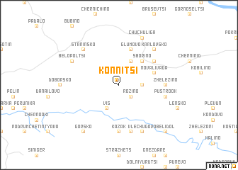 map of Konnitsi