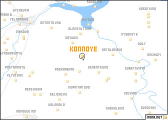map of Konnoye