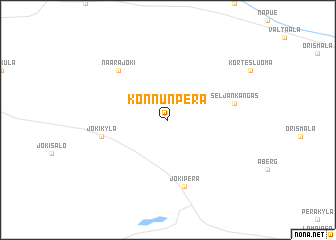 map of Konnunperä