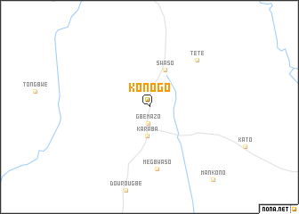 map of Konogo