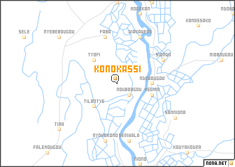 map of Konokassi