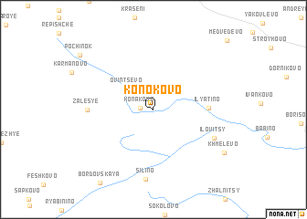 map of Konokovo