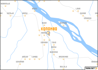 map of Konombo