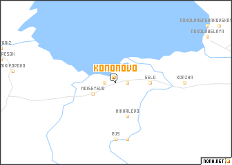map of Kononovo