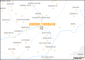 map of Konoplyanovka