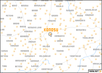map of Konosu