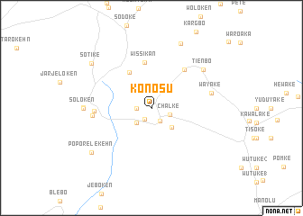 map of Konosu