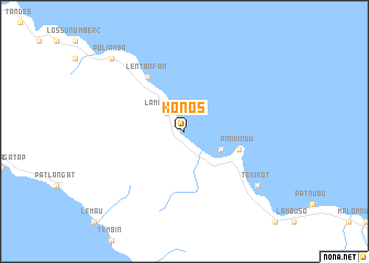 map of Konos