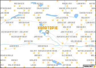 map of Konotopie