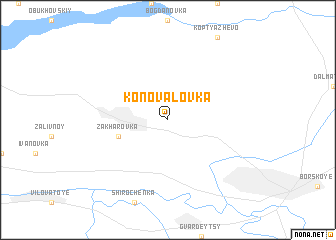 map of Konovalovka