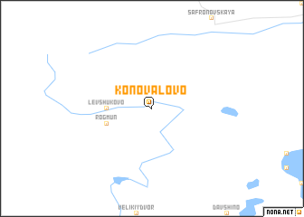 map of Konovalovo