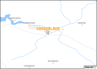 map of Konovalovo