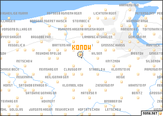 map of Konow