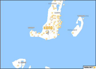 map of Kono