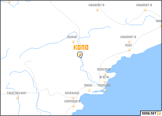 map of Kōno